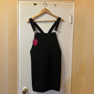 We Well Fashion Overall Dress with Front Pocket for Girls or Women
